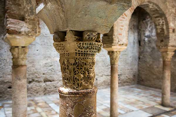 The Arab Baths Granada Spain